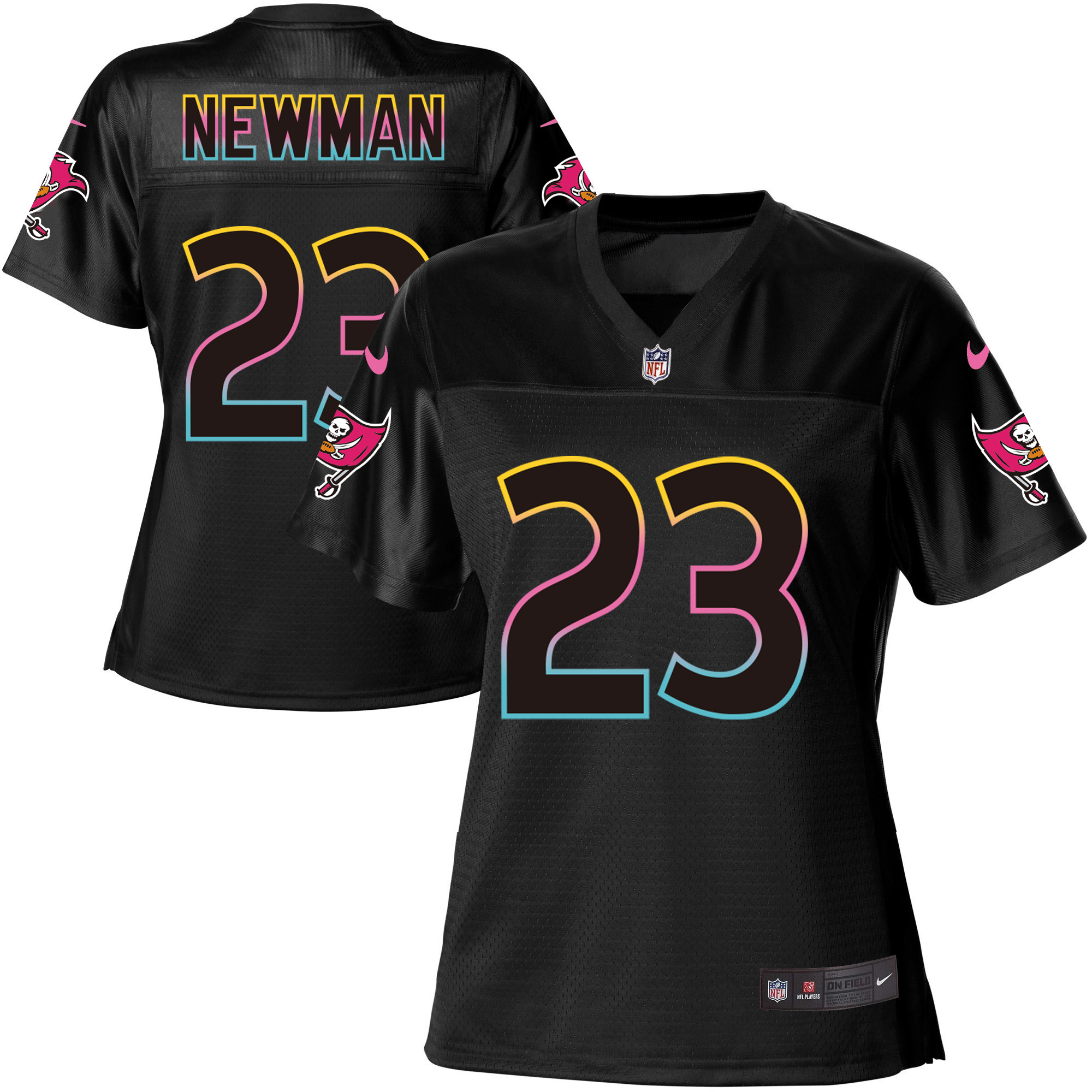 Women's Game Terence Newman Nike Jersey Black - #23 Fashion NFL Minnesota Vikings